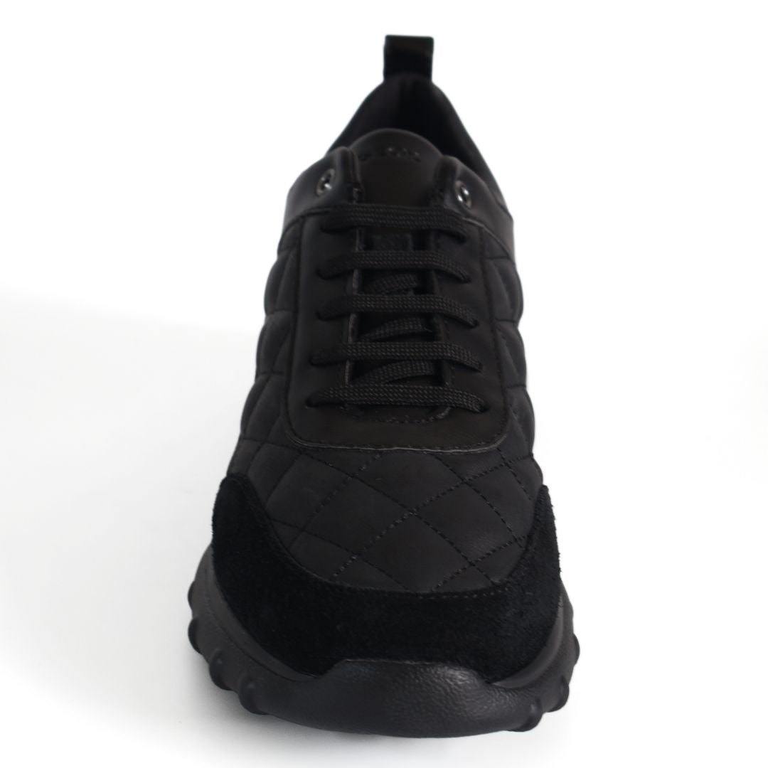 Geox D Alleniee Respira Womens Shoes Trainers UK Size 7 Black