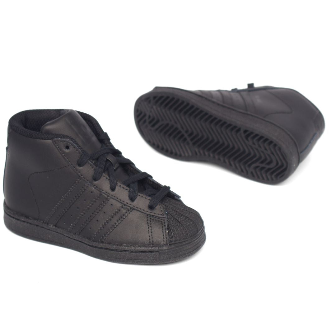 Adidas Pro Model Toddlers Boys Shoes Trainers UK Size 6.5 - 9.5 ID3140