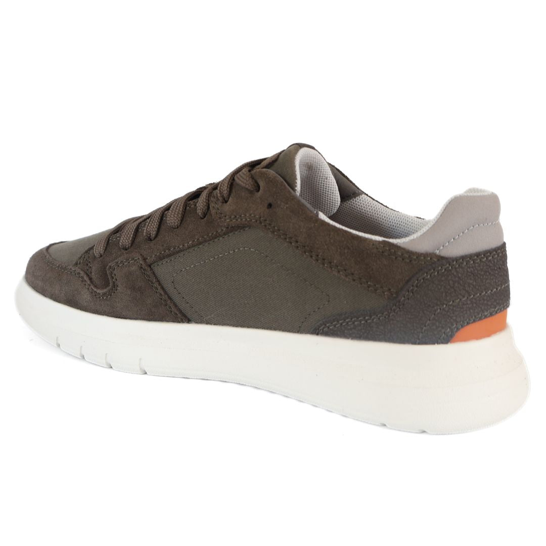 Geox U Merediano Respira Mens Shoes Trainers UK Size 6 Green White