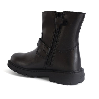 Geox J Shaylax Respira Kids Girls Boots Trainers UK Size 10 Black