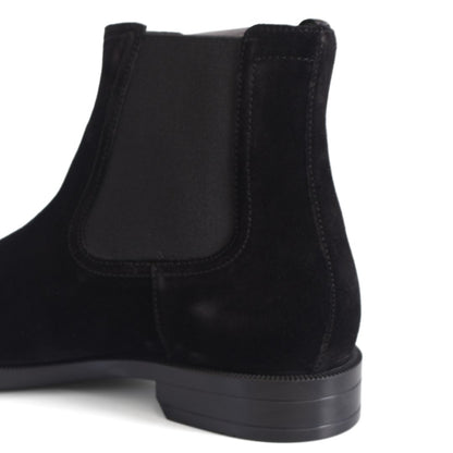 Hugo Boss Tayil Cheb Womens Ankle Boots Shoes UK Size 7  Black
