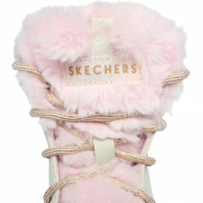 Skechers Street Glitz Girls Shoes Trainers UK Size 2.5 Pink