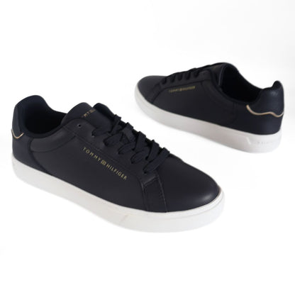 Tommy Hilfiger Essential Court Mens Shoes Trainers UK Size 6   Blue White