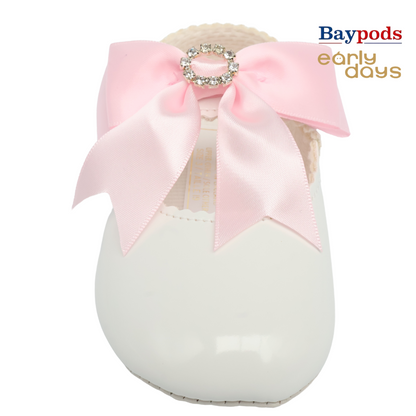 Baypods B060 Originals Girls Babies Soft Soles Shoes UK Size 0 - 1