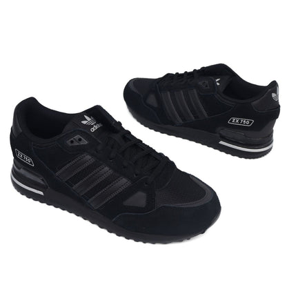 Adidas ZX 750 Mens Shoes Trainers Uk Size 7 to 12 GW5531 Black Silver