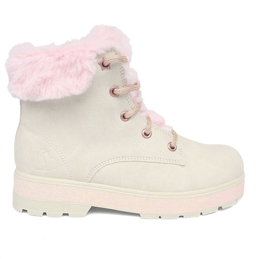Skechers Street Glitz Girls Shoes Trainers UK Size 2.5 Pink