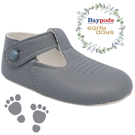 Baypods B625 Originals Babies Soft Soles Shoes Footwear UK Size 3