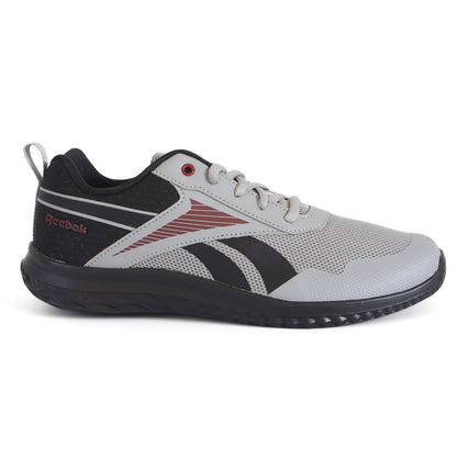 Reebok Rush Runner Kids Boys Shoes Trainers UK Size 5   Grey Black