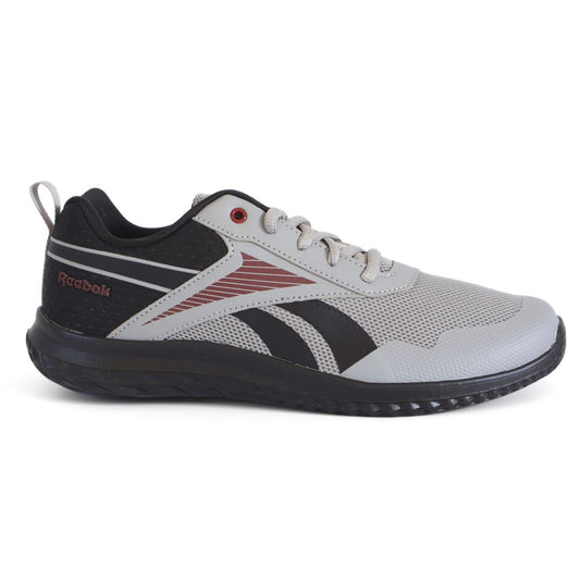 Reebok Rush Runner Kids Boys Shoes Trainers UK Size 5   Grey Black