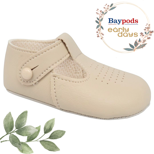 Baypods B625 Originals Babies Soft Soles Shoes Footwear UK Size 2-3