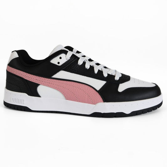 Puma RBD Game Low Womens Shoes Trainers UK Size 10   White Pink