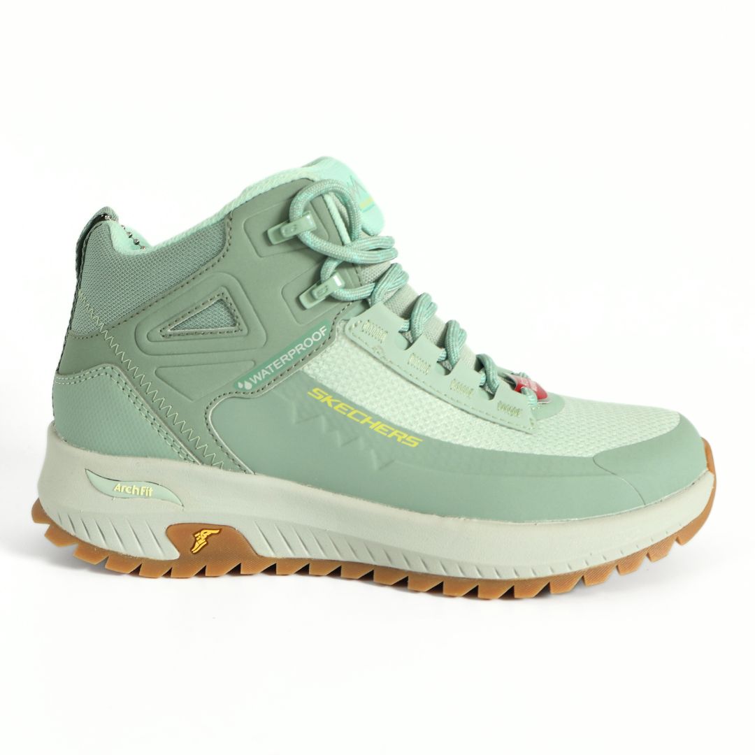 Skechers Arch Fit Discover Girls Waterproof Shoes Trainers UK Size 2