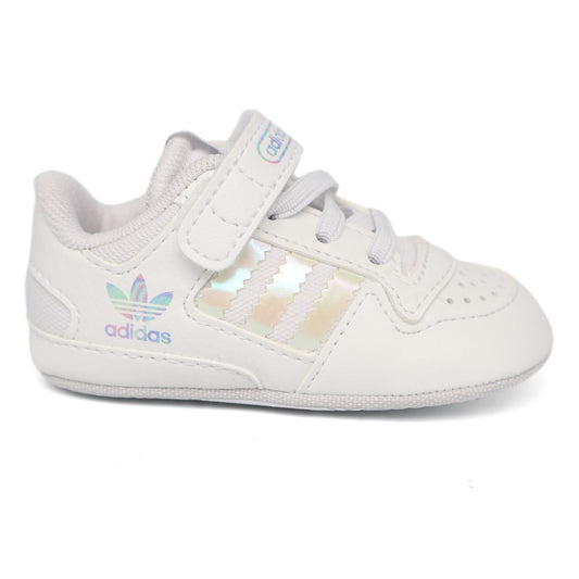 Adidas Forum Low Crib Babies Pre Walkers Soft Soles Uk Size 1 - 2  GX5310