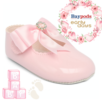 Baypods B060 Originals Girls Babies Soft Soles Shoes UK Size 1