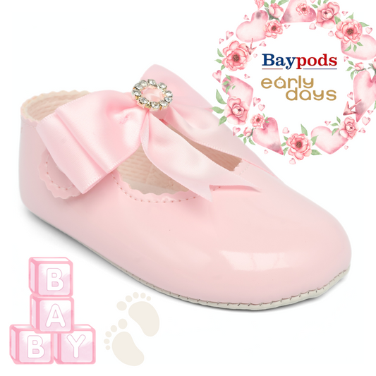 Baypods B060 Originals Girls Babies Soft Soles Shoes UK Size 1