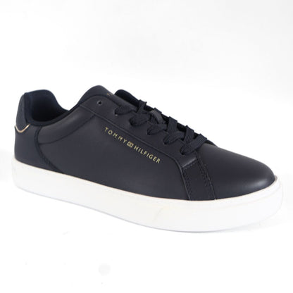 Tommy Hilfiger Essential Court Mens Shoes Trainers UK Size 6   Blue White