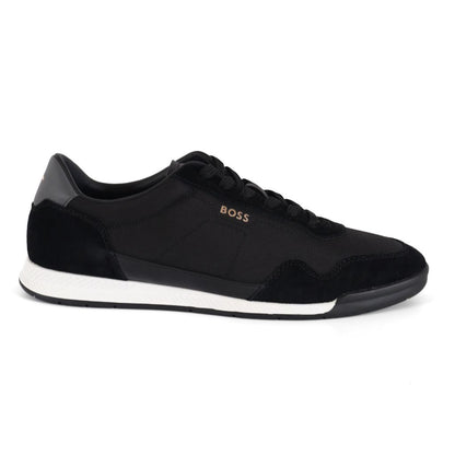 Hugo Boss Titanium SL Mens Shoes UK Size 7  Black White
