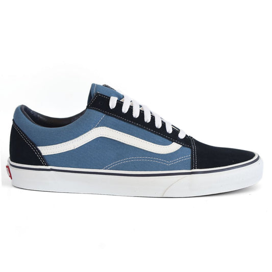 Vans Old Skool Mens Shoes Trainers Uk Size 7 - 10   Navy White