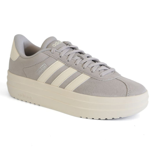Adidas VL Court Bold Womens Shoes Trainers UK Size 6   Grey White