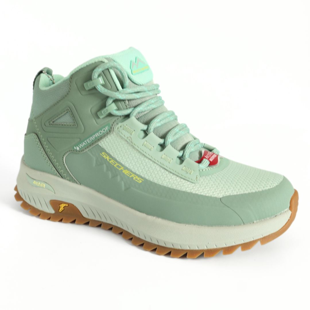Skechers Arch Fit Discover Girls Waterproof Shoes Trainers UK Size 2