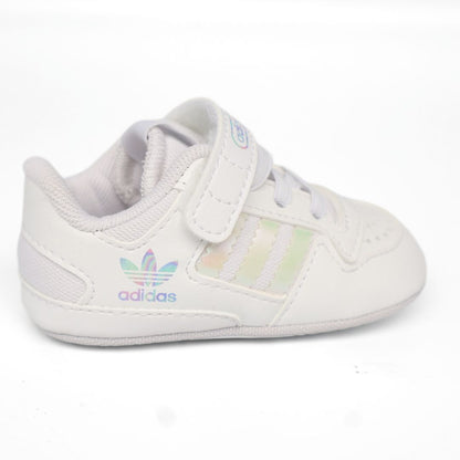 Adidas Forum Low Crib Babies Pre Walkers Soft Soles Uk Size 1 - 2  GX5310
