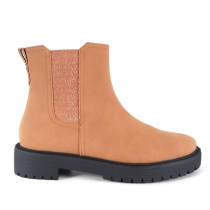 Toms Youth Bennet Girls Boots Shoes UK Size 3  Brown Black