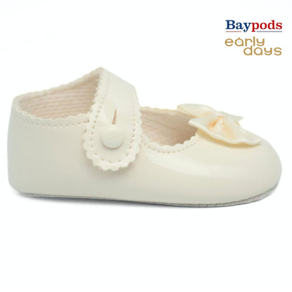 Baypods B604 Originals Girls Babies Soft Soles Shoes UK Size 0 - 2