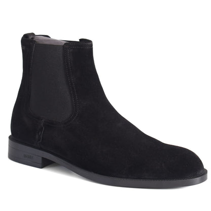 Hugo Boss Tayil Cheb Womens Ankle Boots Shoes UK Size 7  Black