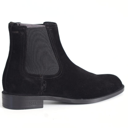 Hugo Boss Tayil Cheb Womens Ankle Boots Shoes UK Size 7  Black