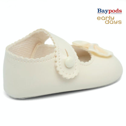 Baypods B604 Originals Girls Babies Soft Soles Shoes UK Size 0 - 2