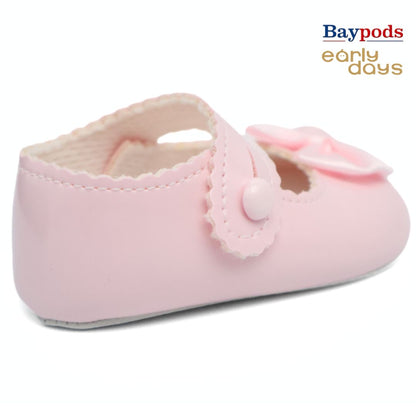 Baypods B604 Originals Girls Babies Soft Soles Shoes UK Size 1 - 3