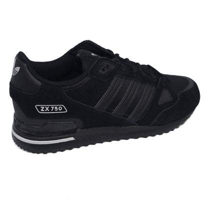 Adidas ZX 750 Mens Shoes Trainers Uk Size 7 to 12 GW5531 Black Silver