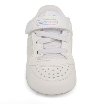 Adidas Forum Low Crib Babies Pre Walkers Soft Soles Uk Size 1 - 2  GX5310