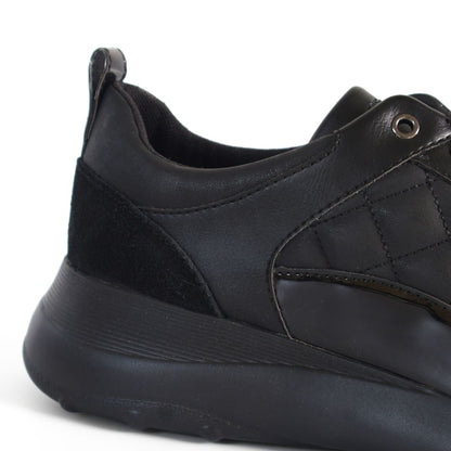 Geox D Alleniee Respira Womens Shoes Trainers UK Size 7  Black