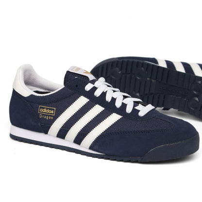 Adidas Dragon Mens Shoes Trainers Uk Size 7 - 12 G50919 Navy White