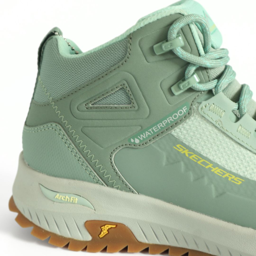 Skechers Arch Fit Discover Girls Waterproof Shoes Trainers UK Size 2