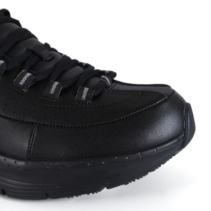 Skechers Arch Fit Trickell Womens Girls Shoes Trainers UK Size 3 - 8   Black Silver