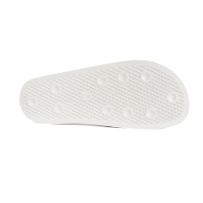 Adidas Adilette Adults Sliders Slippers UK Size 7  White Black 280648