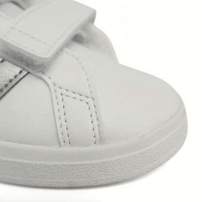 Adidas Grand Court Toddlers Shoes Trainers Size 6 - 9.5 GW6526 Strap Up
