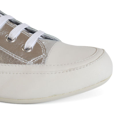 Candice Cooper Rock S Womens Shoes Trainers UK Size 8.5   White Silver