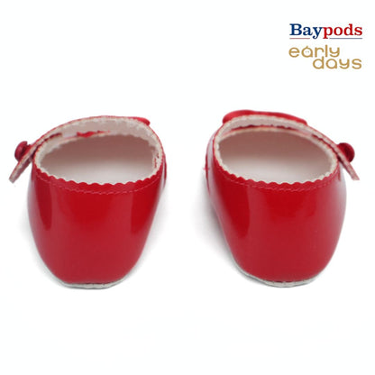 Baypods B604 Originals Girls Babies Soft Soles Shoes UK Size 0 - 3