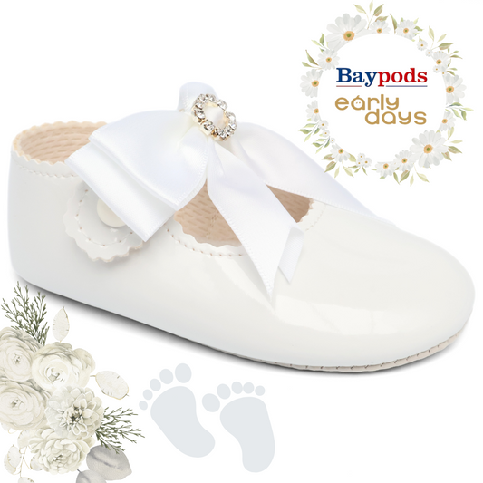 Baypods B060 Originals Girls Babies Soft Soles Shoes UK Size 1