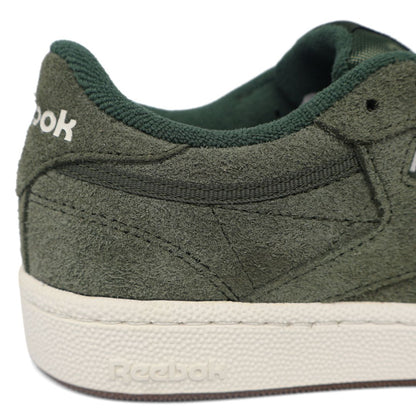 Reebok Club C 85 Mens Shoes Trainers UK Size 4.5  Green White