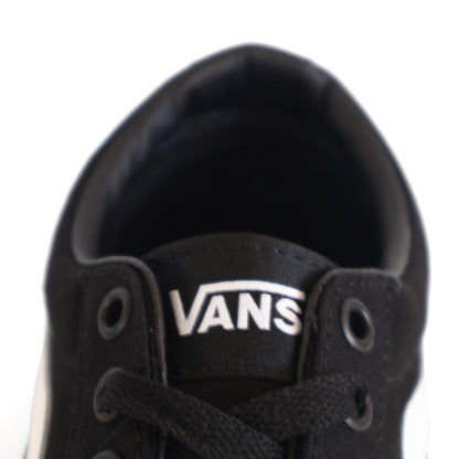 Vans Ward Mens Canvas Shoes Trainers Uk Size 8.5   Black Gum