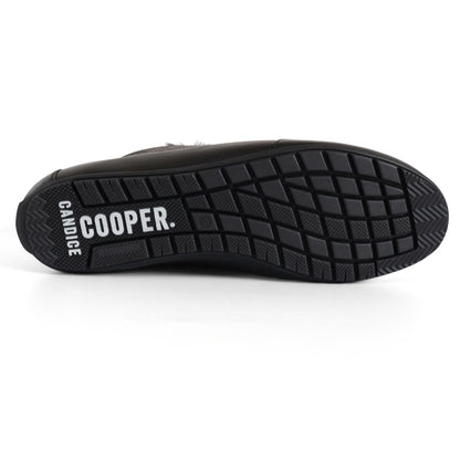 Candice Cooper Mid Mens Shoes Trainers UK Size 8   Black Silver