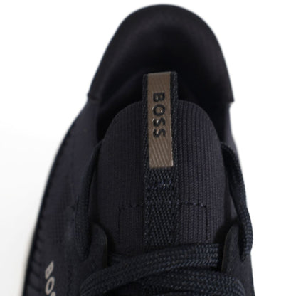 Hugo Boss Titanium Evo Mens Shoes Trainers UK Size 8   Dark Blue