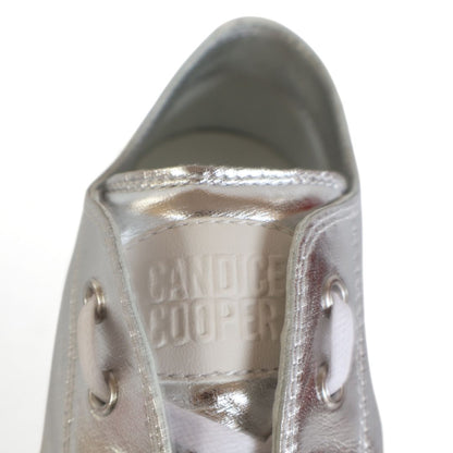 Candice Cooper Rock S Womens Shoes Trainers UK Size 8.5   White Silver